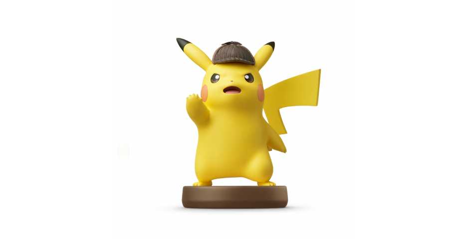 Фигурка amiibo - Детектив Пикачу (Detective Pikachu коллекция Detective Pikachu)